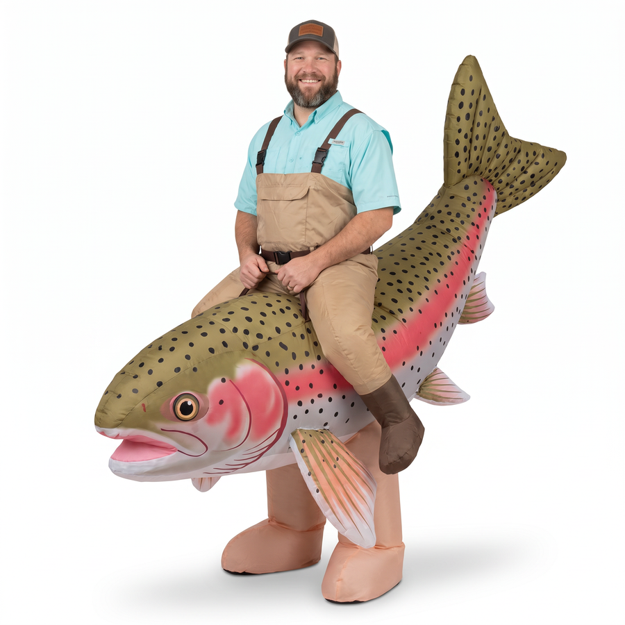 FishGrab Inflatable Fishing Costume